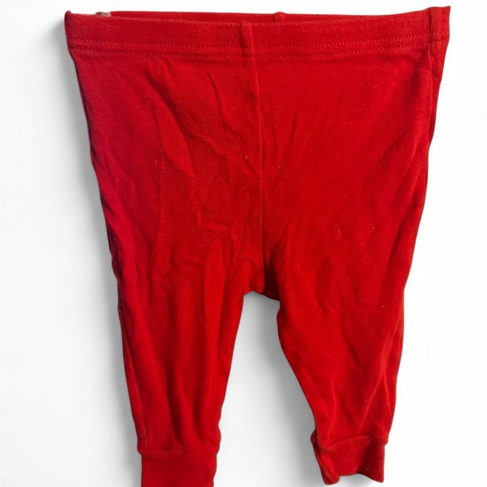 Vibrant Red Baby Leggings